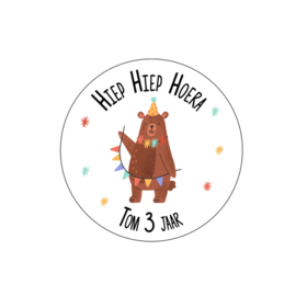 Traktatie stickers | Feest beer