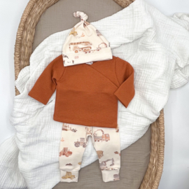 Newborn setje |  bouw voertuigen