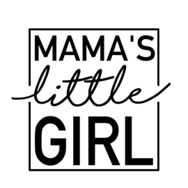 Strijkapplicatie |  Mama's little Girl