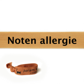 SOS bandje | Noten allergie