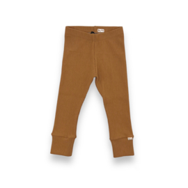 Broekje skinny  |  baby rib oker geel (warm)