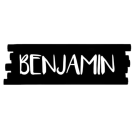Naam sticker | Benjamin