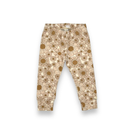 broekje / legging | beach flowers cream