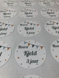 Traktatie stickers | slingers