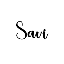 Naam sticker | Savi