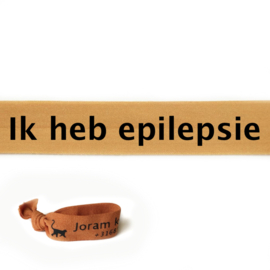 SOS bandje | Ik heb epilepsie