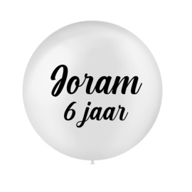 Ballon sticker | lettertype 2