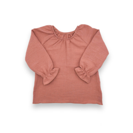 Blouse hydrofiel | Klei Roze