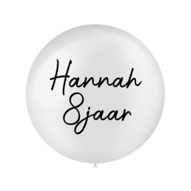 Ballon sticker | lettertype 1