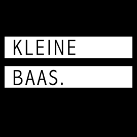 Strijkapplicatie |  KLEINE BAAS