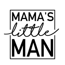Strijkapplicatie |  Mama's little man