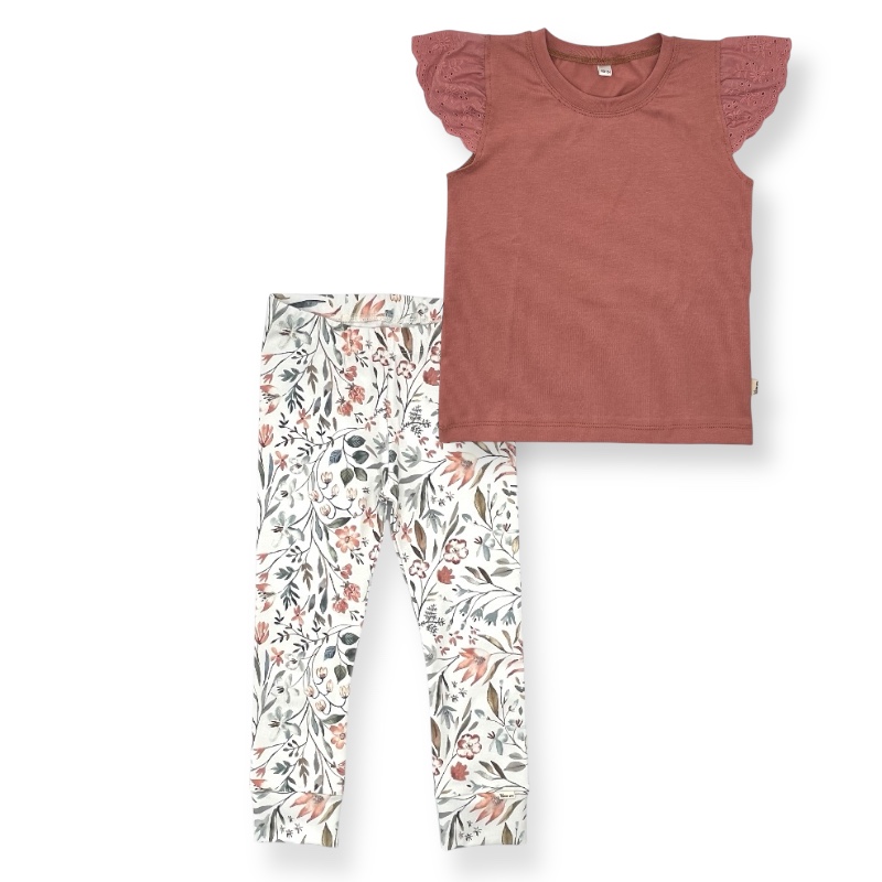 broekje / legging | zomer bloemen