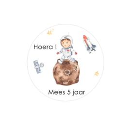 Traktatie stickers | Space