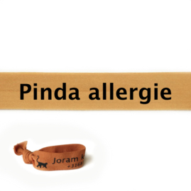SOS bandje | Pinda allergie