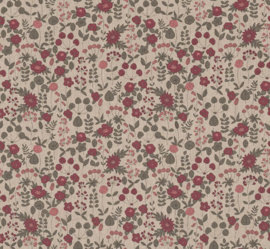 Consultatiebureau boek hoesje |  Roze bloemen