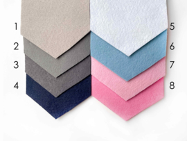 Vilten Vaantje div kleuren | Giraf