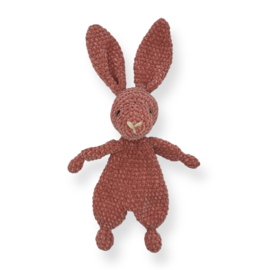 knuffel konijn | oud roze
