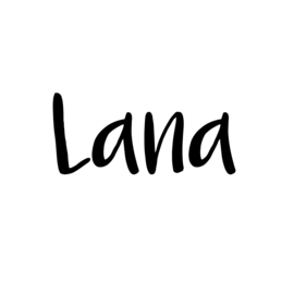 Naam sticker | Lana