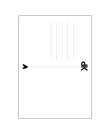 Wenskaarten - Knuffel van papier - 148 x 105 mm