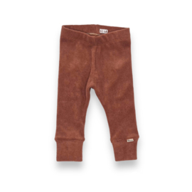 Broekje skinny  |  badstof kleiroze uni