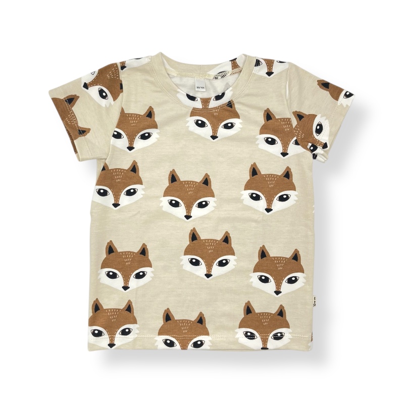 Shirt korte mouw |  vosjes