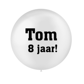 Ballon sticker | lettertype 4