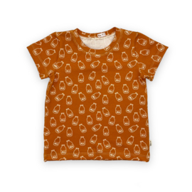 Shirt korte mouw |  Terra milk