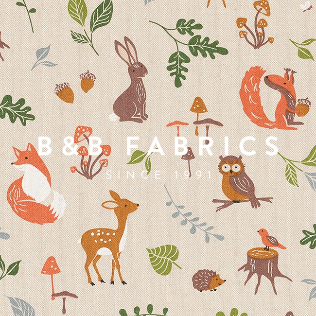 Consultatiebureau boek hoesje |  forest wood animals