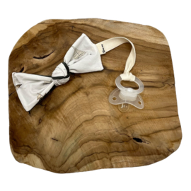 Speenkoord strik  |  bootjes oud blauw