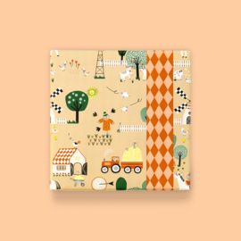 Cadeaupapier |  Boerderij