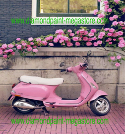 Roze Scooter