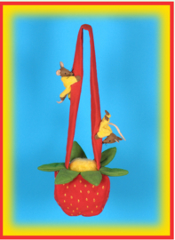 Aardbeitasje met twee muisjes