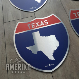 Interstate Sign Texas | aluminium > 10% korting!