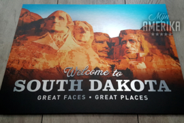 South Dakota state welcome sign | aluminium