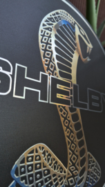 Shelby logo sign | aluminium