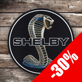 Shelby logo sign | aluminium