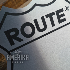 Gevelbord met huisnummer | aluminium