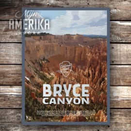 Bryce Canyon NP sign | aluminium