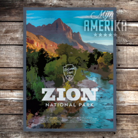 Zion NP sign | aluminium