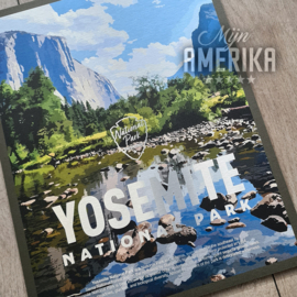 Yosemite NP sign | aluminium > 10% korting!