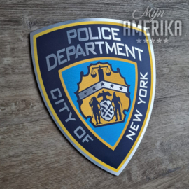 NYPD sign | aluminium