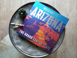 Arizona welcome sign - Grand Canyon | aluminium