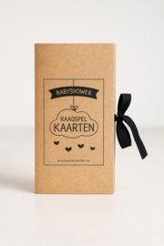 Babyshower Kaarten – Mijlpaalkaarten Set met Lint