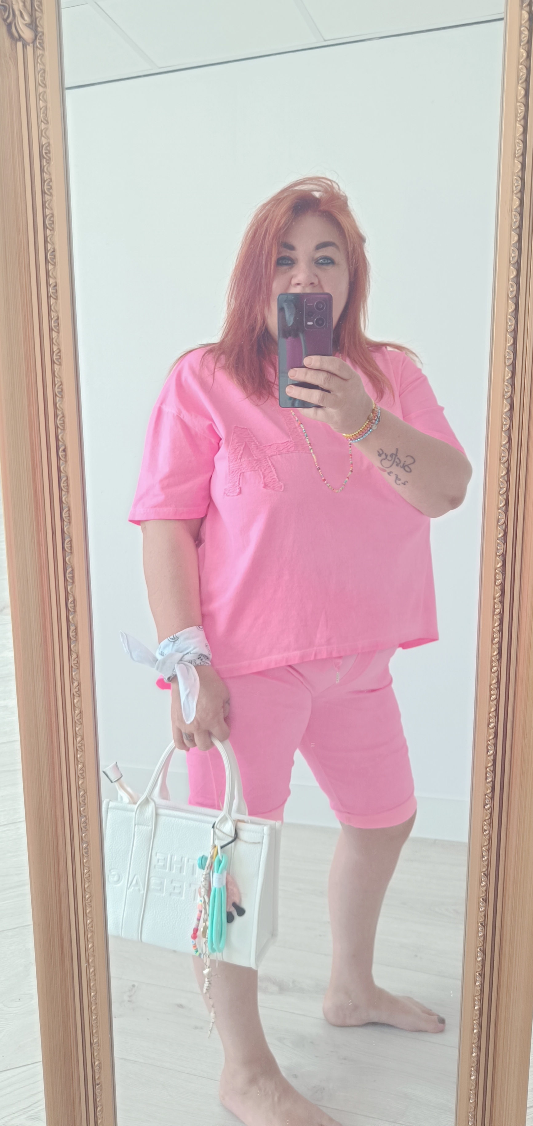 T shirt LA pink