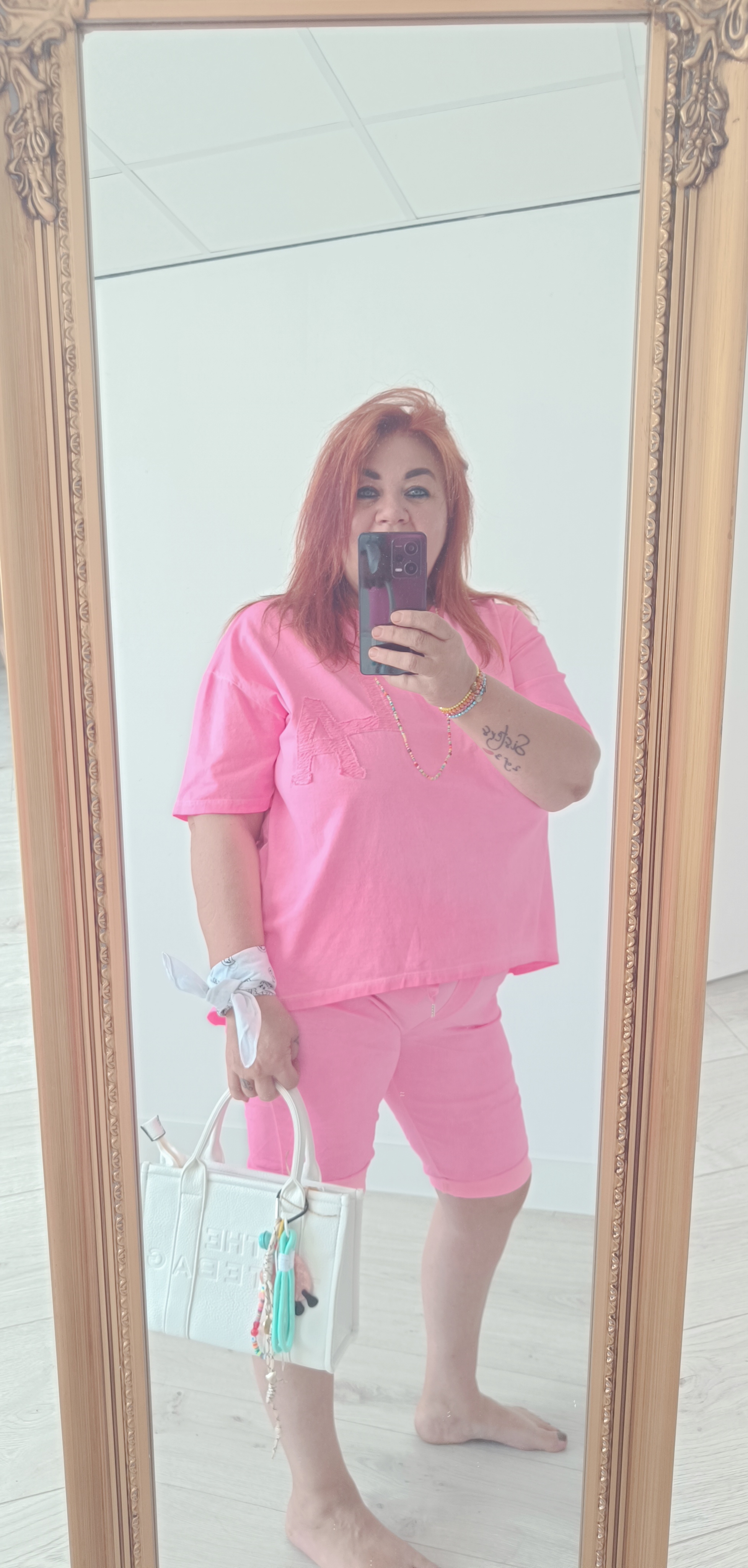 T shirt LA pink