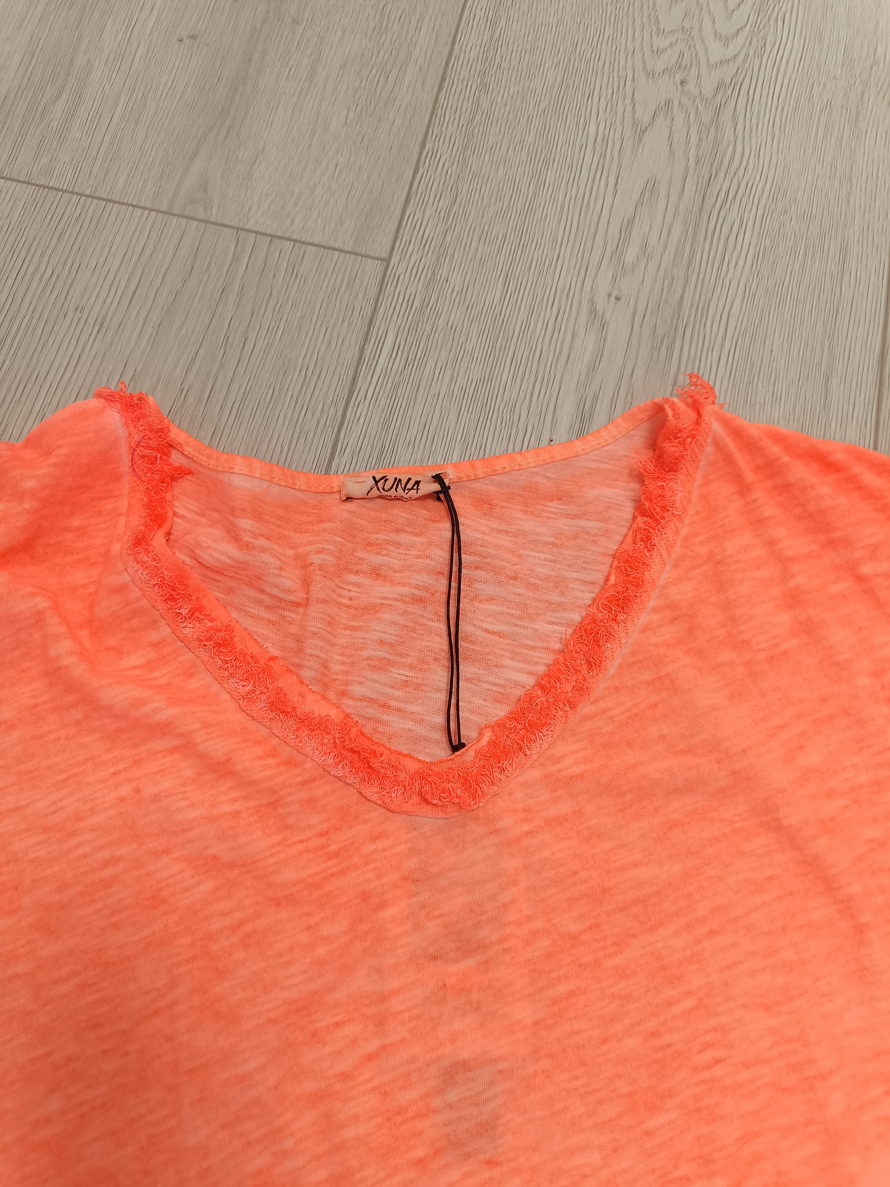 T shirt fluor Orange