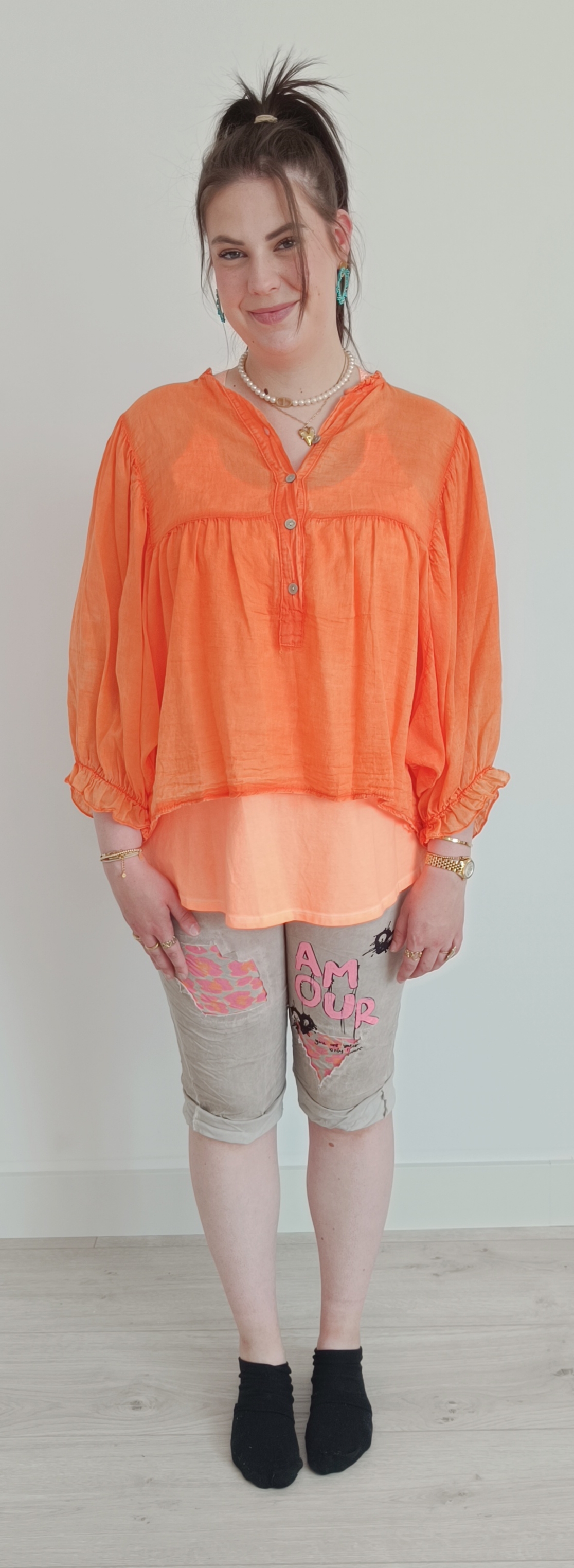 Blouse  orange