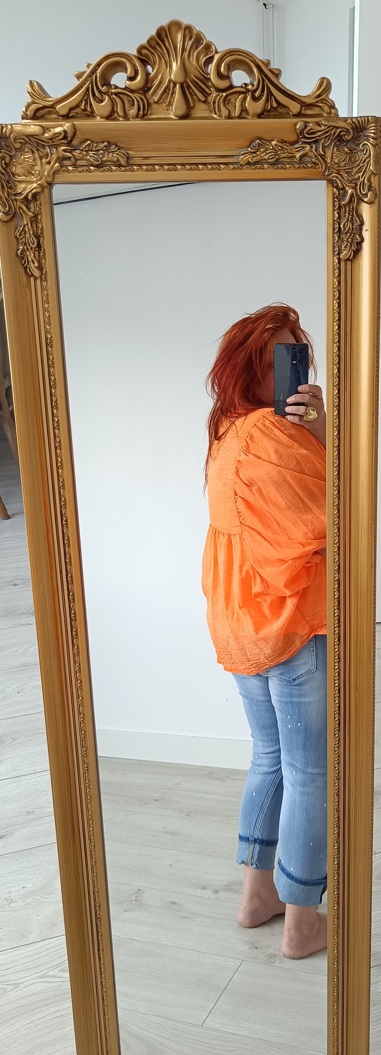 Blouse  orange