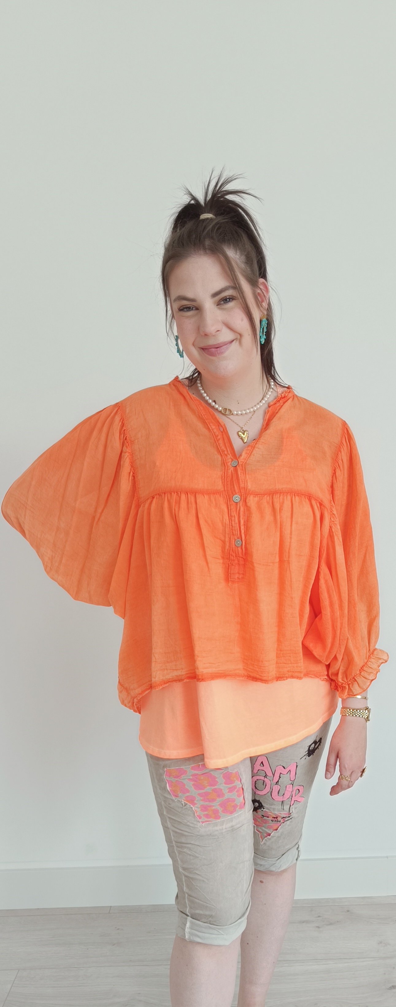 Blouse  orange