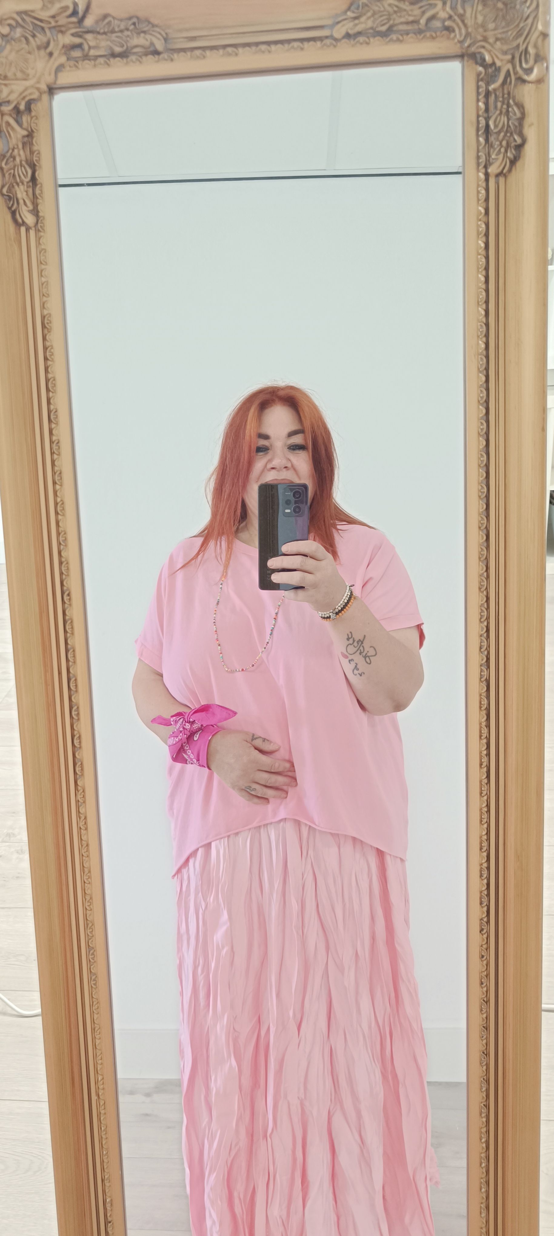 Basis shirt pink